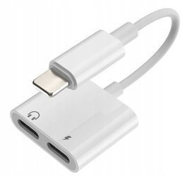 ADAPTER LIGHTNING iphone SŁUCHAWKI I ŁADOWANIE