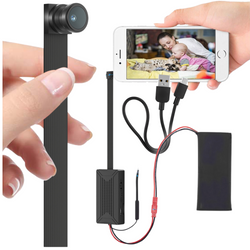 Kamera mini Wi-Fi FHD z magnesem ukryta do domu biura monitoringu szpiego