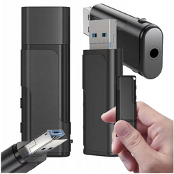 PENDRIVE SZPIEGOWSKI  DYKTAFON 32GB DETEKCJA DŹWIĘKU VOR