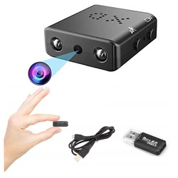 Najmniejsza kamera szpiegowska FHD nagrywanie nocą