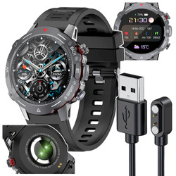 SMARTWATCH ZEGAREK WATCH IP67 WODOODPORNY HD 1.39 CALA TLEN WE KRWI SpO2