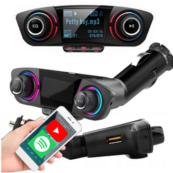 TRANSMITER BLUETOOTH MP3 USB SD AUX ŁADOWARKA